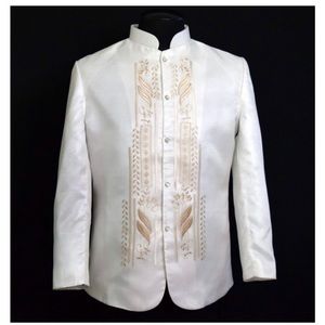 NWOT - Philippine Chinese Style Barong Coat SIZE MED